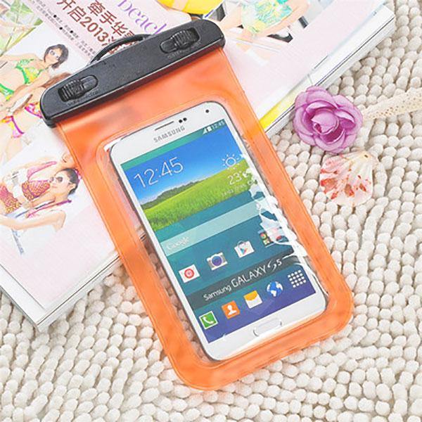 Cell Phone Waterproof Cover Universal Under Water Bag Transparent Touchscreen Mobile Phone Pouch - MRSLM