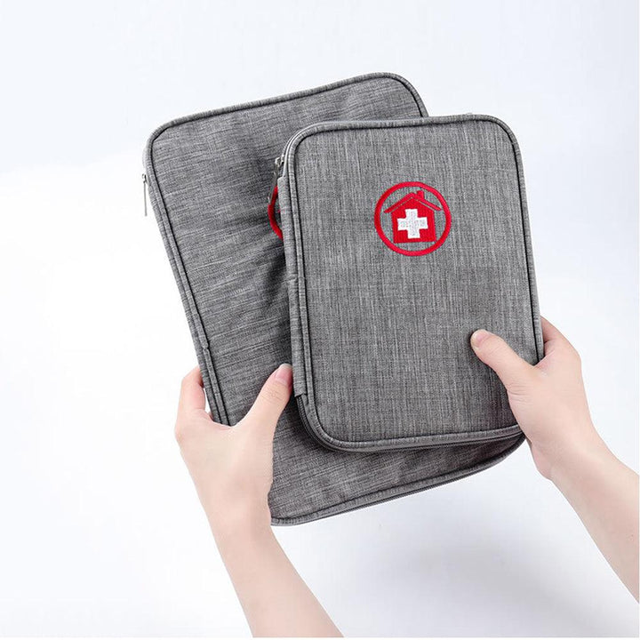 Kiss The Rain TB-0213 Portable Two-purpose Storage Bag Medical Emergency Certificate Passport Case Waterproof Travel Organizer - MRSLM