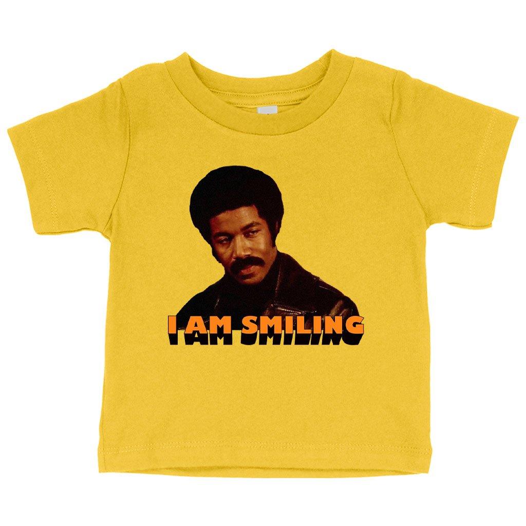 Baby I Am Smiling T-Shirt - Black Dynamite Funny T-Shirt - MRSLM