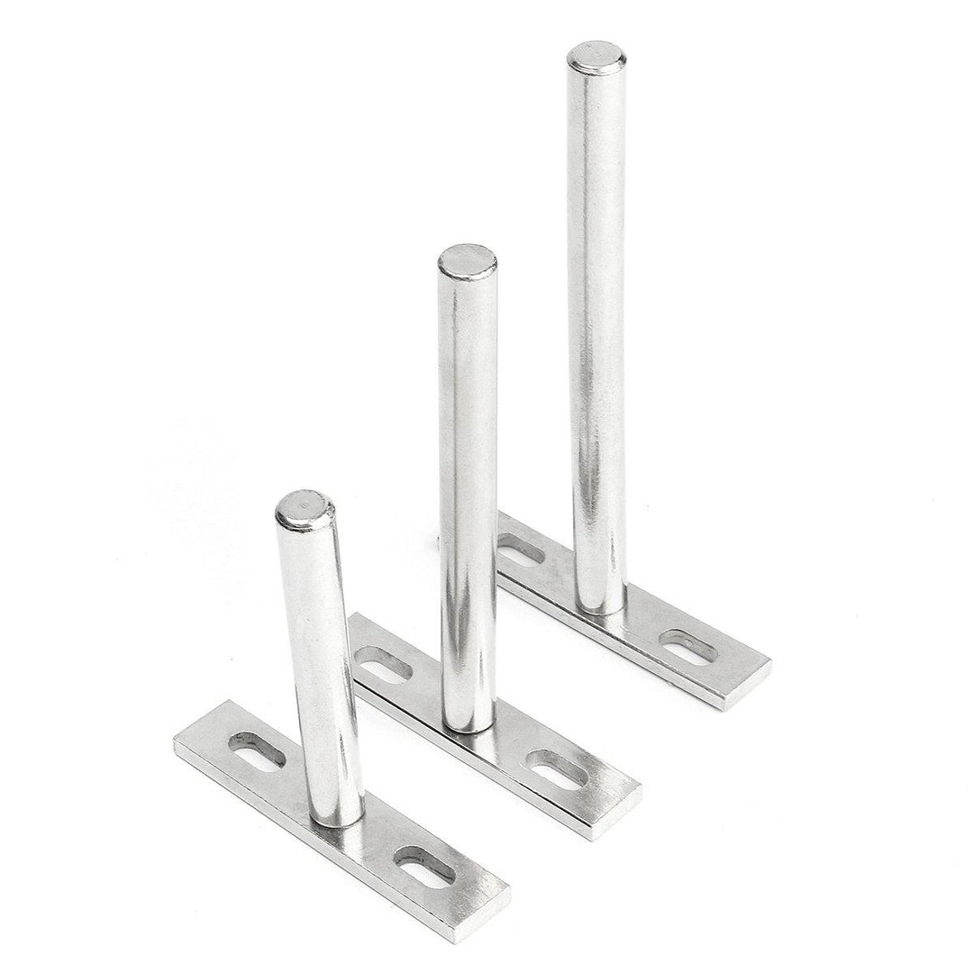 10Pcs Concealed Floating Hidden Shelf Support Metal Brackets 3/4/5 Inch - MRSLM