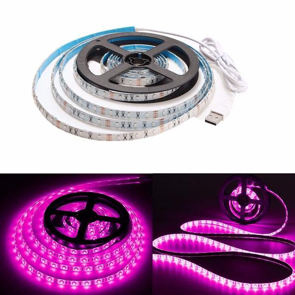 2M Waterproof USB SMD3528 TV Background Computer LED Strip Tape Flexible Light DC5V - MRSLM