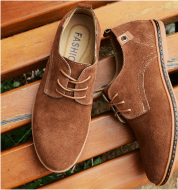 Men's shoes, men's shoes, casual leather shoes. - MRSLM