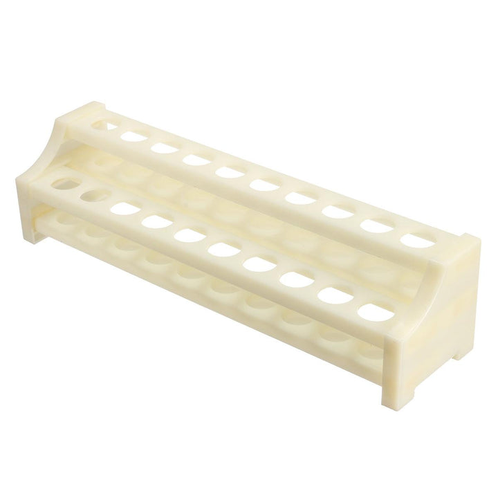 White Plastic Centrifuge Test Tube Rack 20 Holes Laboratory for 15mm Tubes - MRSLM