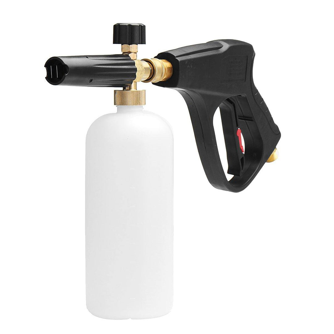 High Pressure Washer Jet 1/4" Snow Foam Lance Cannon Car Clean Washer Bottle - MRSLM