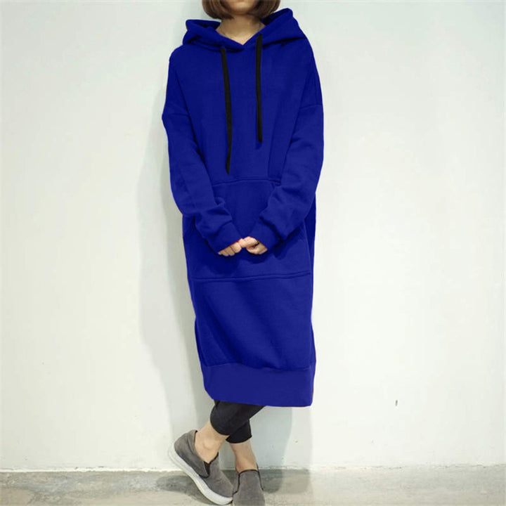 Women's Loose Long Hoodie