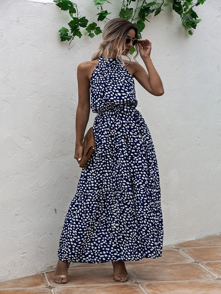 Floral Printed Long Dress