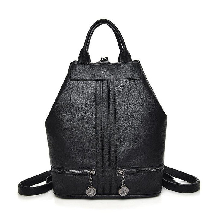 Women's All-Match Soft Leather Cowhide Backpack - MRSLM