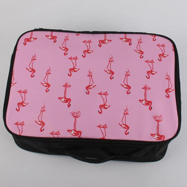 38cm Cute Cartoon Portable Travel Storage Bag Boarding Bag Luggage Clothing Trolley Case Wash Bag - MRSLM