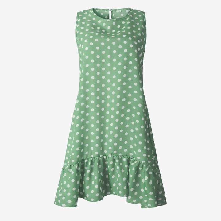 Women's Polka Dot Chiffon Dress