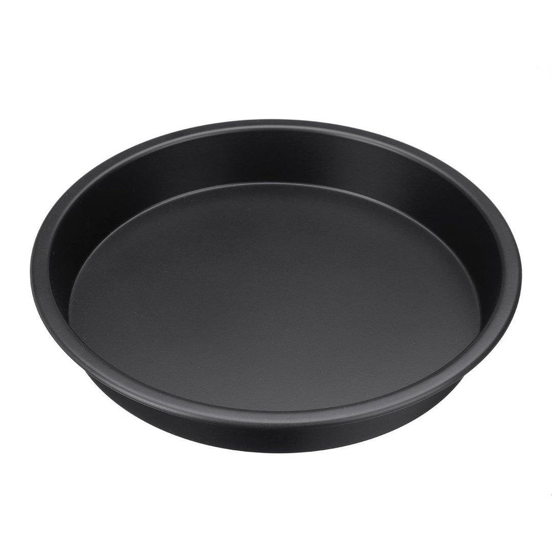 8 Inch Non-stick Pizza Pan Tray Plate Round Carbon Steel Fit for 4.2-6.8QT Air Fryer - MRSLM