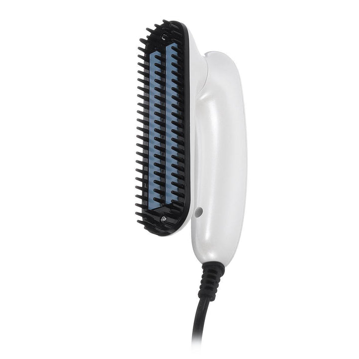 Beard & Hair Electric Hair Comb Heating Multi-function Style Brush Portable - MRSLM