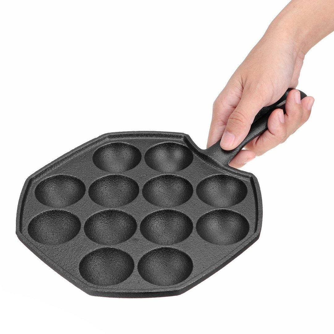 Takoyaki Grill Pan Nonstick Cooking Plate Pancake Puffs Octopus Ball Maker Mold - MRSLM