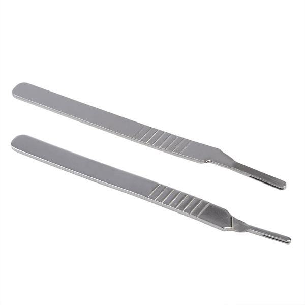 DANIU 40pcs Carbon Steel Surgical Scalpel Blade with 2pcs Handle - MRSLM