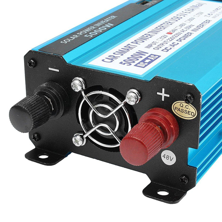 Solar Power Inverter 5000W Peak DC 12/24/48V To AC 220V Modified Sine Wave Converter - MRSLM