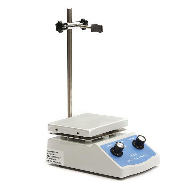 220V SH-2 Hot Plate Magnetic Stirring Health Care Machine with Stir Bar for Lab - MRSLM