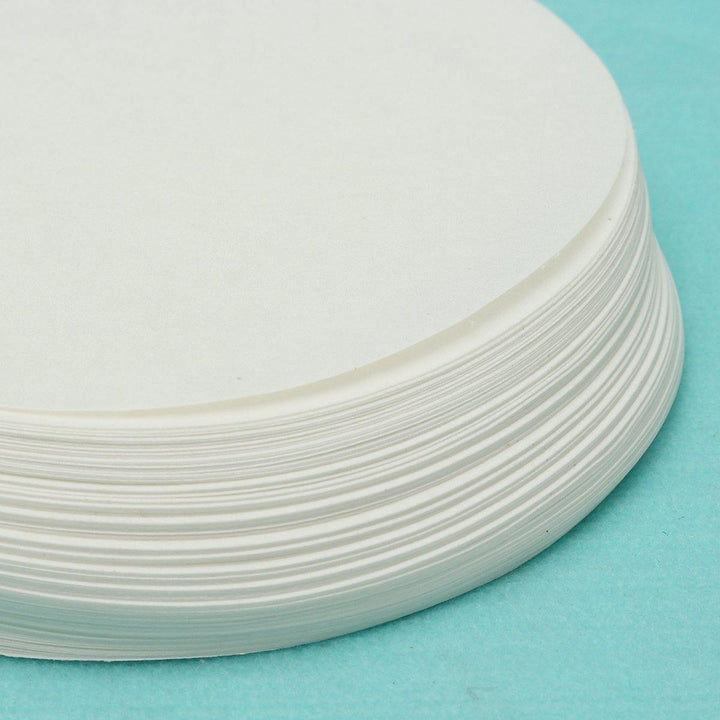 100Pcs/Set 7/9/11/12.5/15/18cm Qualitative Filter Paper Circular Funnel Filter Sheet Fast Speed 20-25um - MRSLM