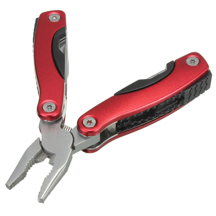 9 In 1 Portable Pocket Multitool Plier Survival Camping Travel Life Tools - MRSLM