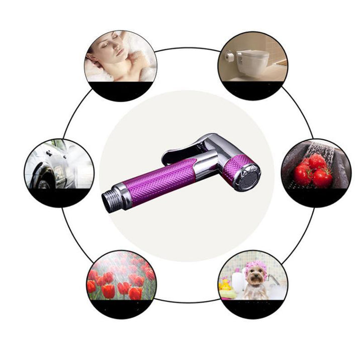 Mini Bidet Sprayer Head Bathroom Handheld Toilet Bidet Nozzle Faucet Accessories for Toilet Cloth Diaper Cleaning - MRSLM