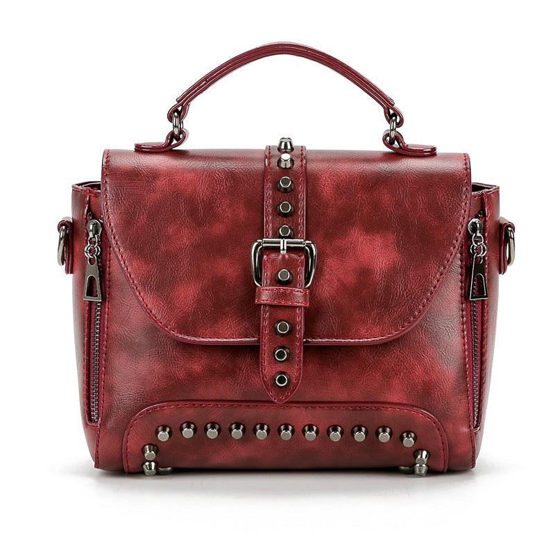 Studded bag female bag messenger bag - MRSLM