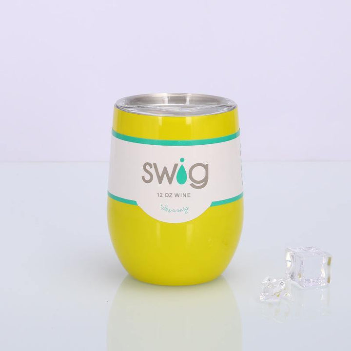 Swig eggshell cup 12oz stainless steel wine mug - MRSLM