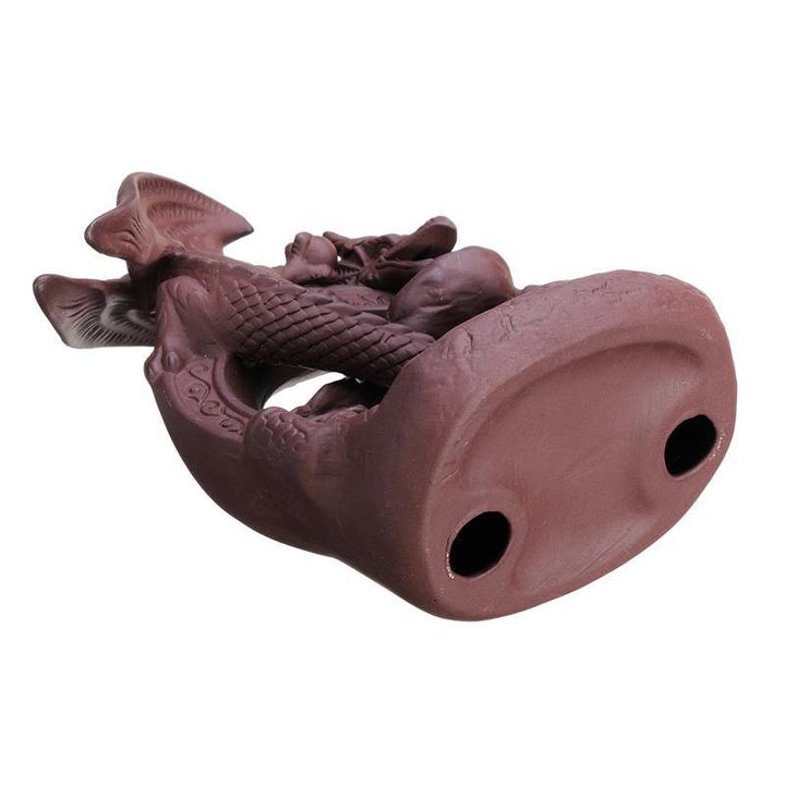 Ceramic Backflow Incense Burner Sandalwood Cone Yoga Aromatherapy Gifts Home Decor - MRSLM