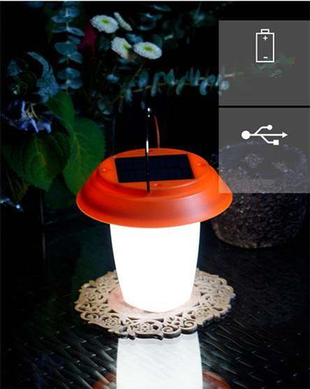 Solar portable lamp (White) - MRSLM