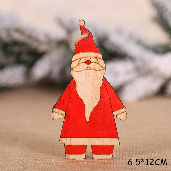 Wooden Christmas Tree Ornament