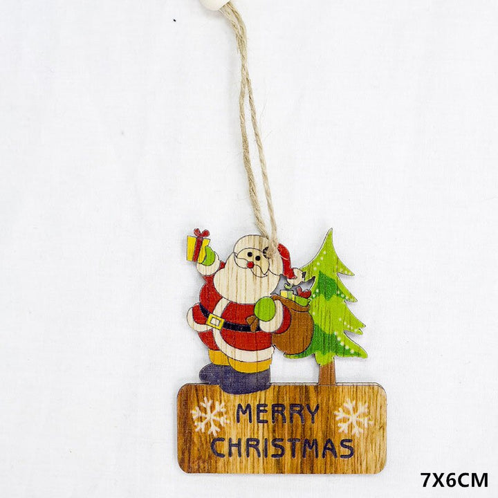 Wooden Christmas Tree Ornament