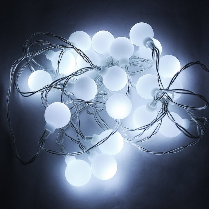 Colorful Bulb Shaped LED String Lights