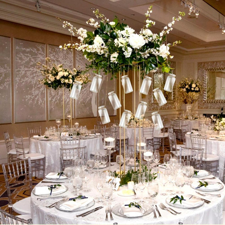 Mini Clear Glass Bottles with Cork for Wedding