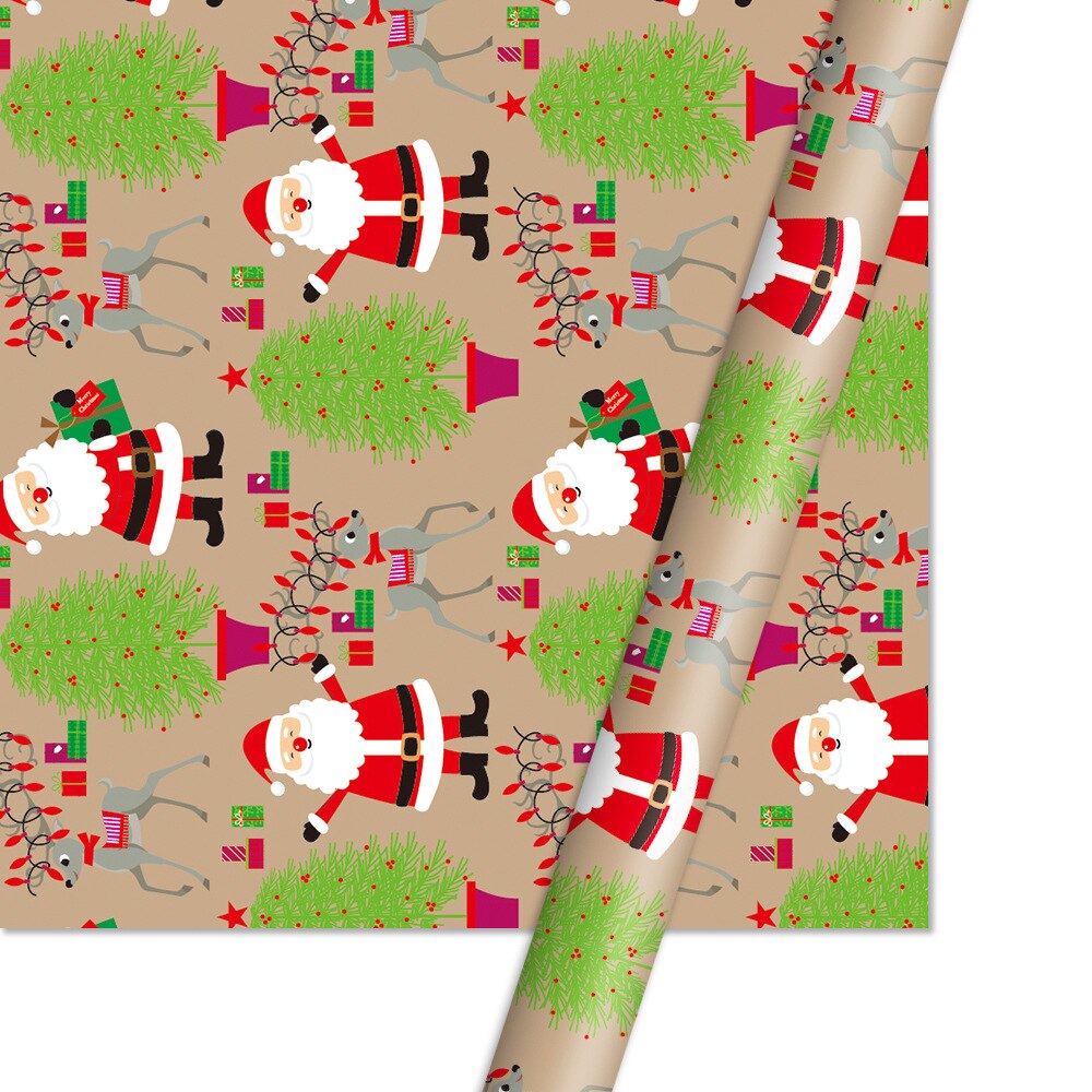 Kraft Paper Christmas Wrapping Paper