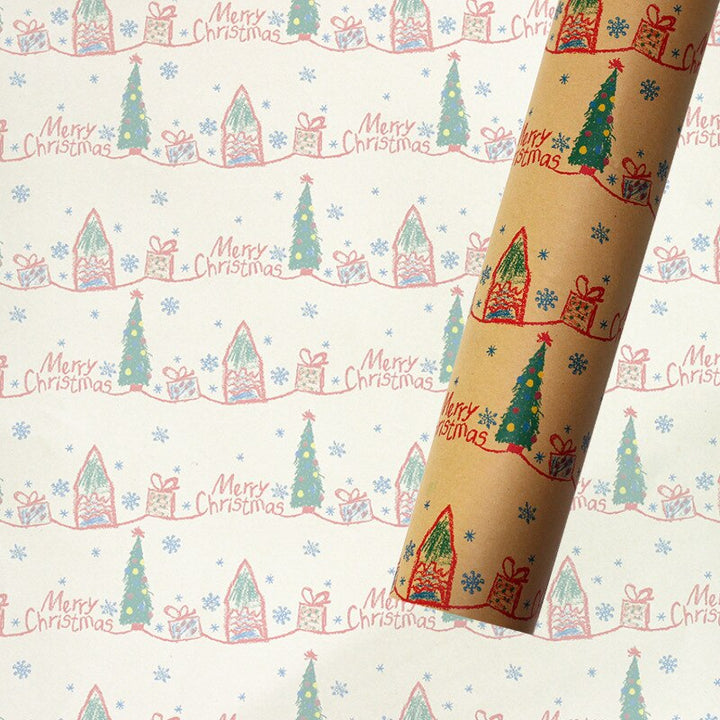 Kraft Paper Christmas Wrapping Paper