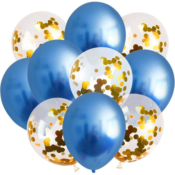 Metallic Balloons for Party 10 Pcs Set