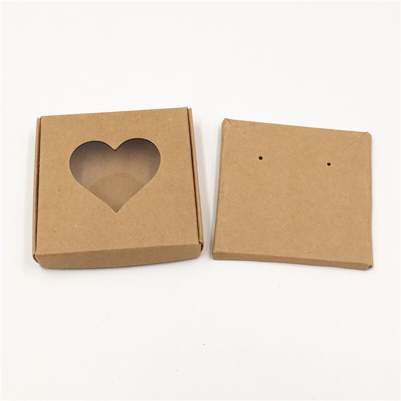 50 pcs/ Set Jewelry Paper Box