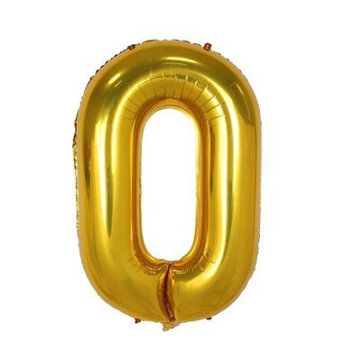 Number Shaped Foil Balloons for Birthday Party