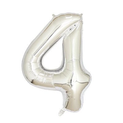 Number Shaped Foil Balloons for Birthday Party