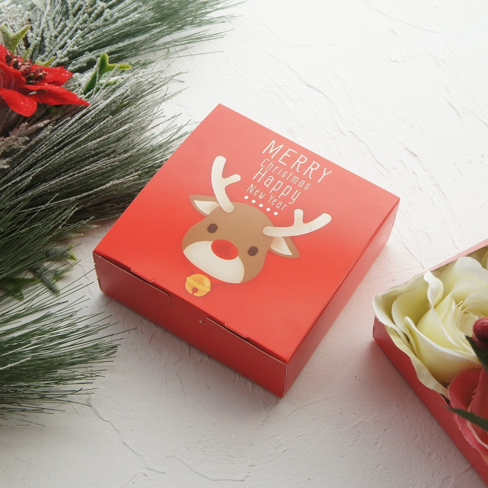 Merry Christmas Gift Box 10 Pcs Set