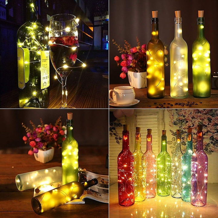 LED String for Wine Bottle Decoration