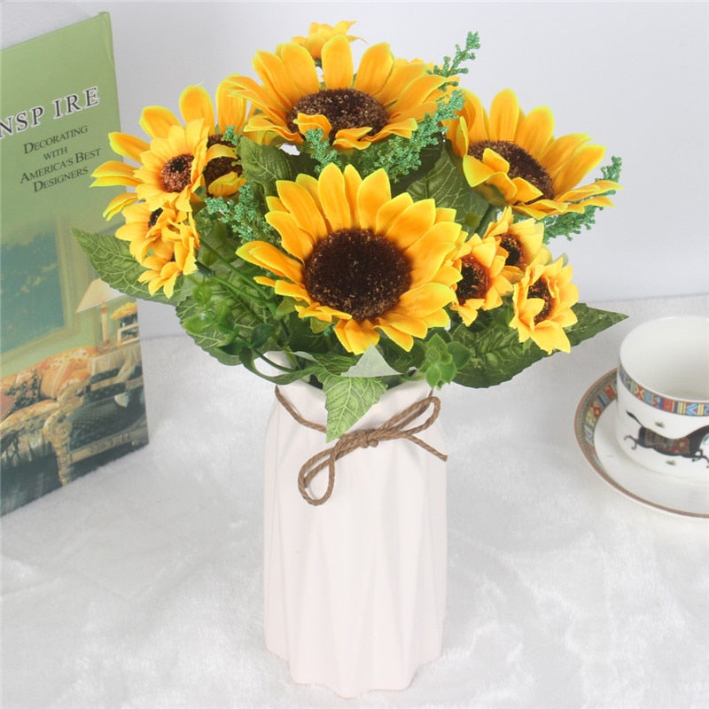 Artificial Sunflower Bouquet for Part