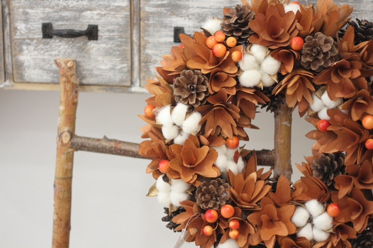 Natural Brown Rustic Wreath