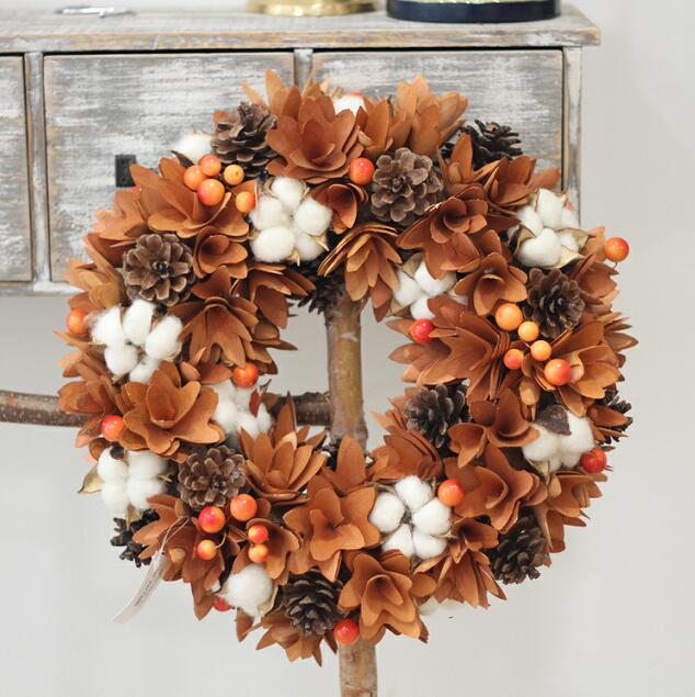 Natural Brown Rustic Wreath