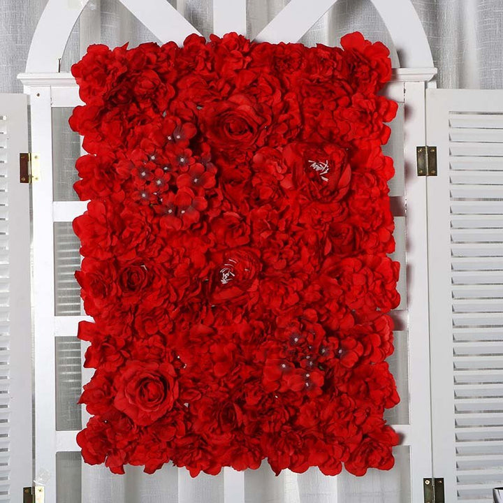 Artificial Silk Rose Flower Decor