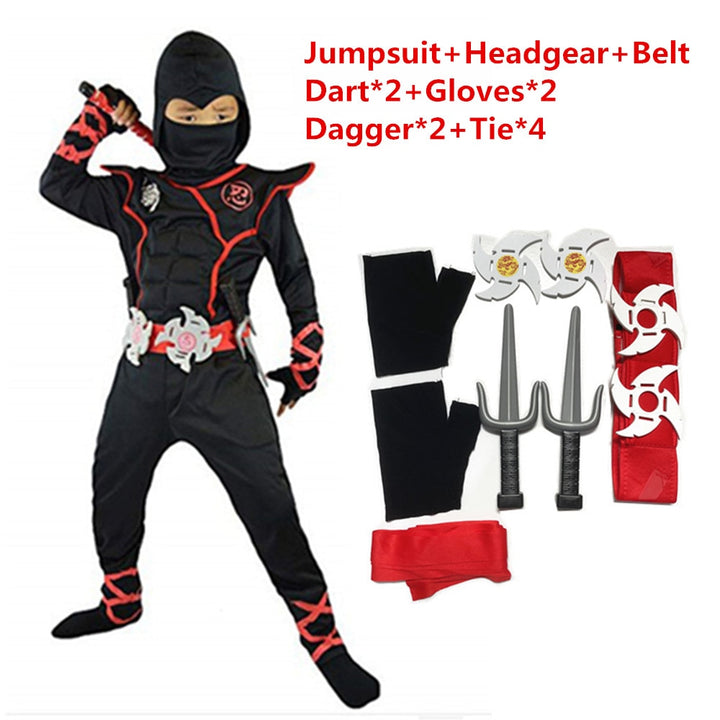 Boy's Ninja Halloween Costume Set