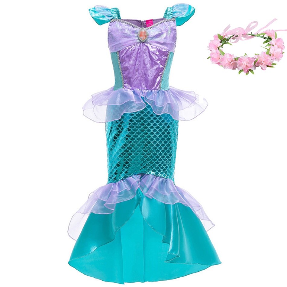 Little Girl Mermaid Costume