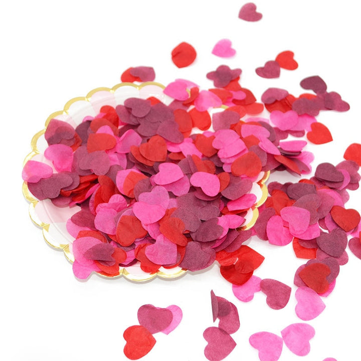 Heart Shaped Confetti for Party