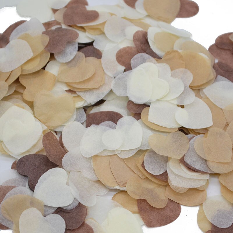 Heart Shaped Confetti for Party