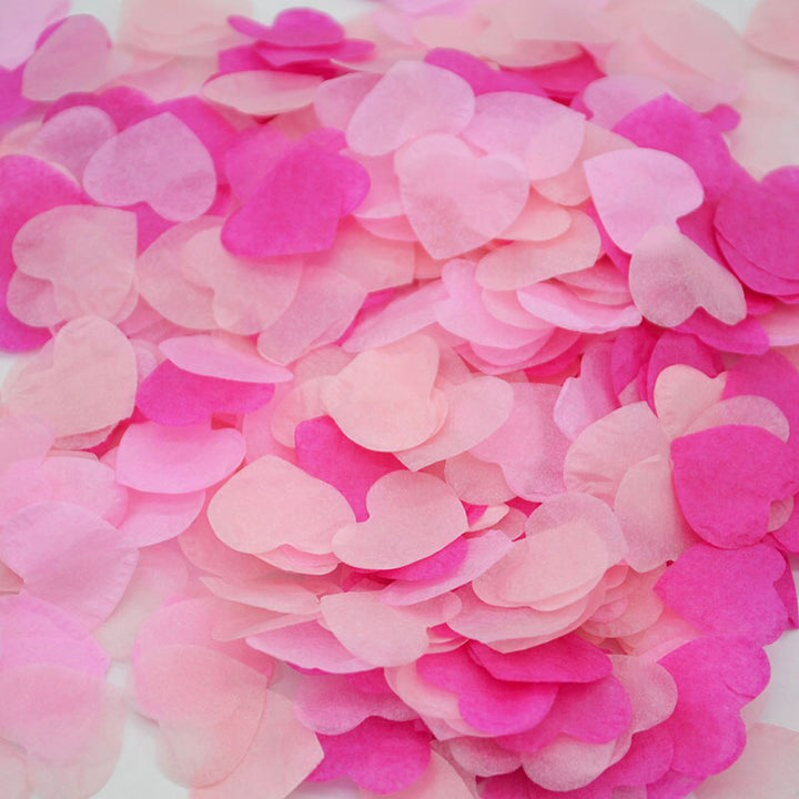 Heart Shaped Confetti for Party