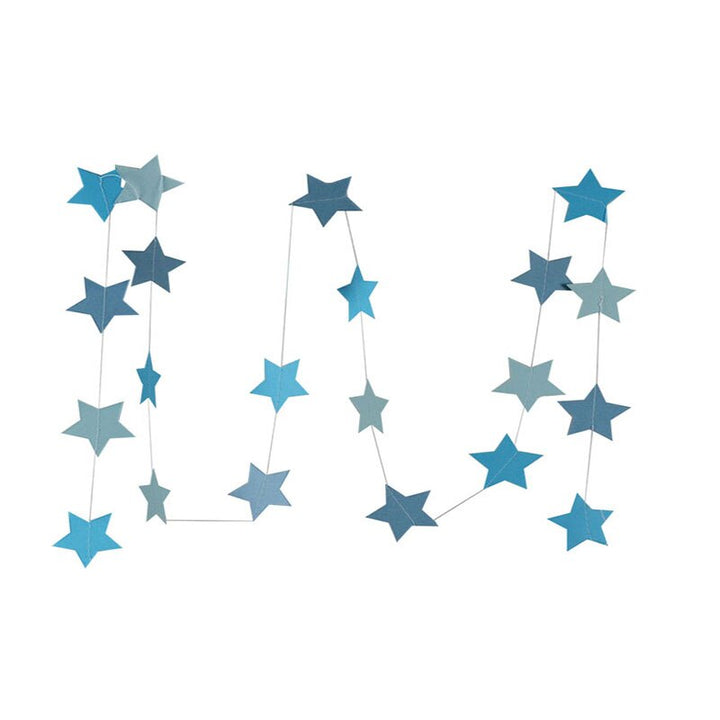 Wall Hanging Paper Star Garland for Wedding