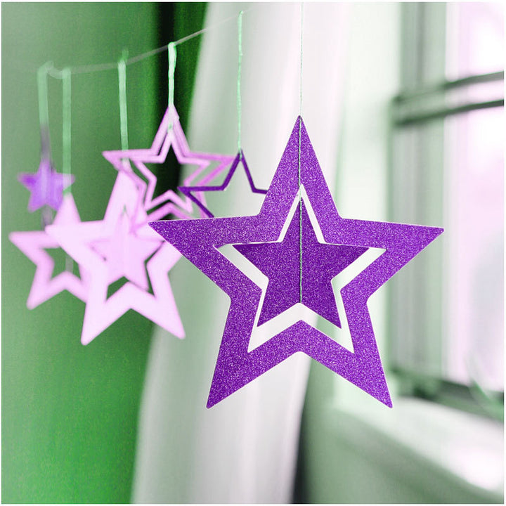 Stars Garlands 7 Pcs Set