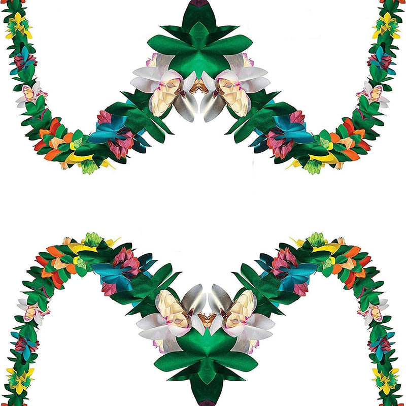 Tropical Flower Garland